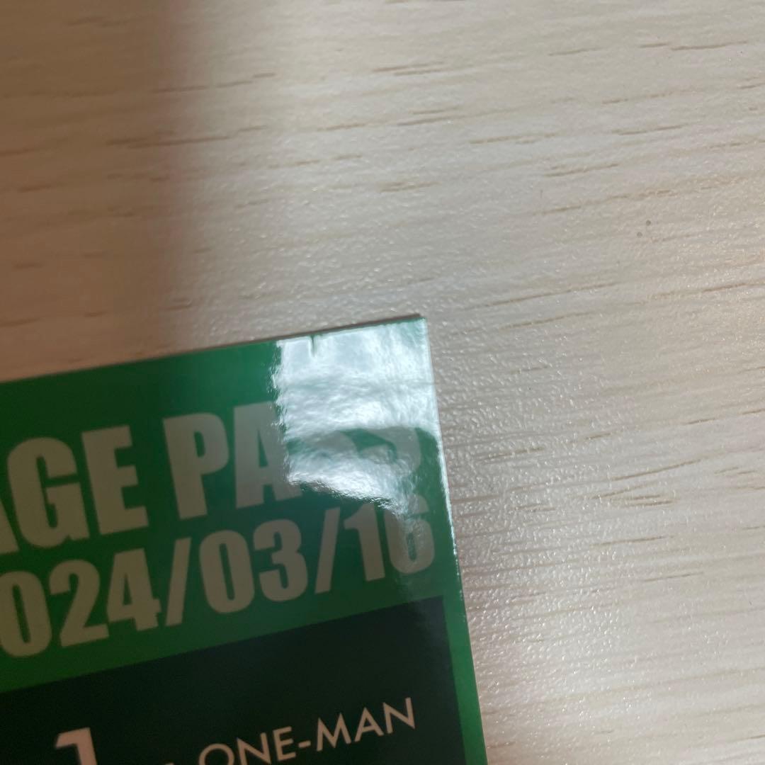 トゲナシトゲアリ　薄明の序奏　1stワンマン限定PASS風ブロマイド　安和すばる