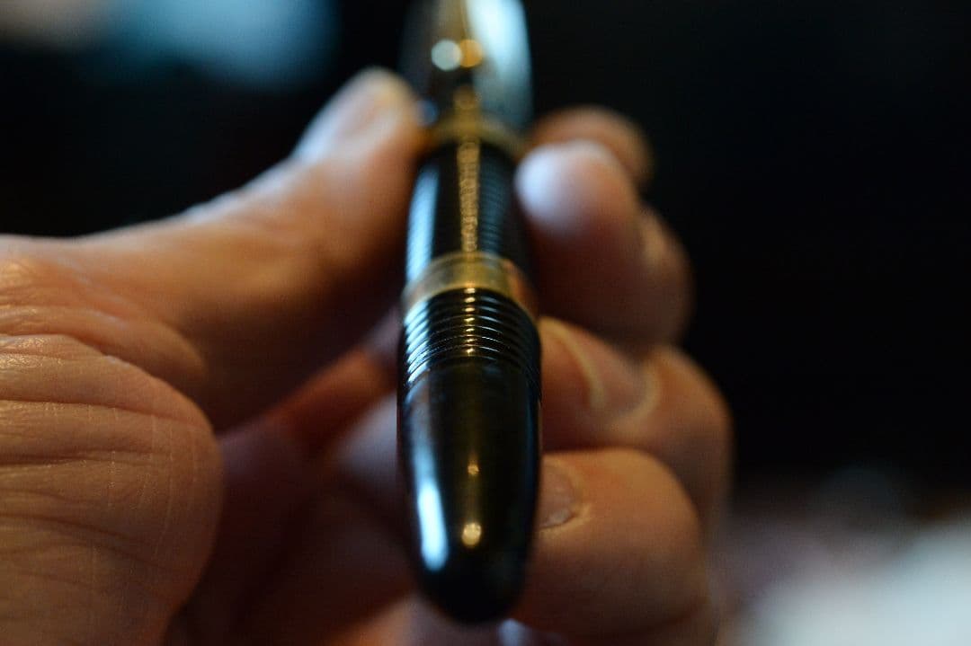 プラチナ万年筆#3776ギャザード 細字