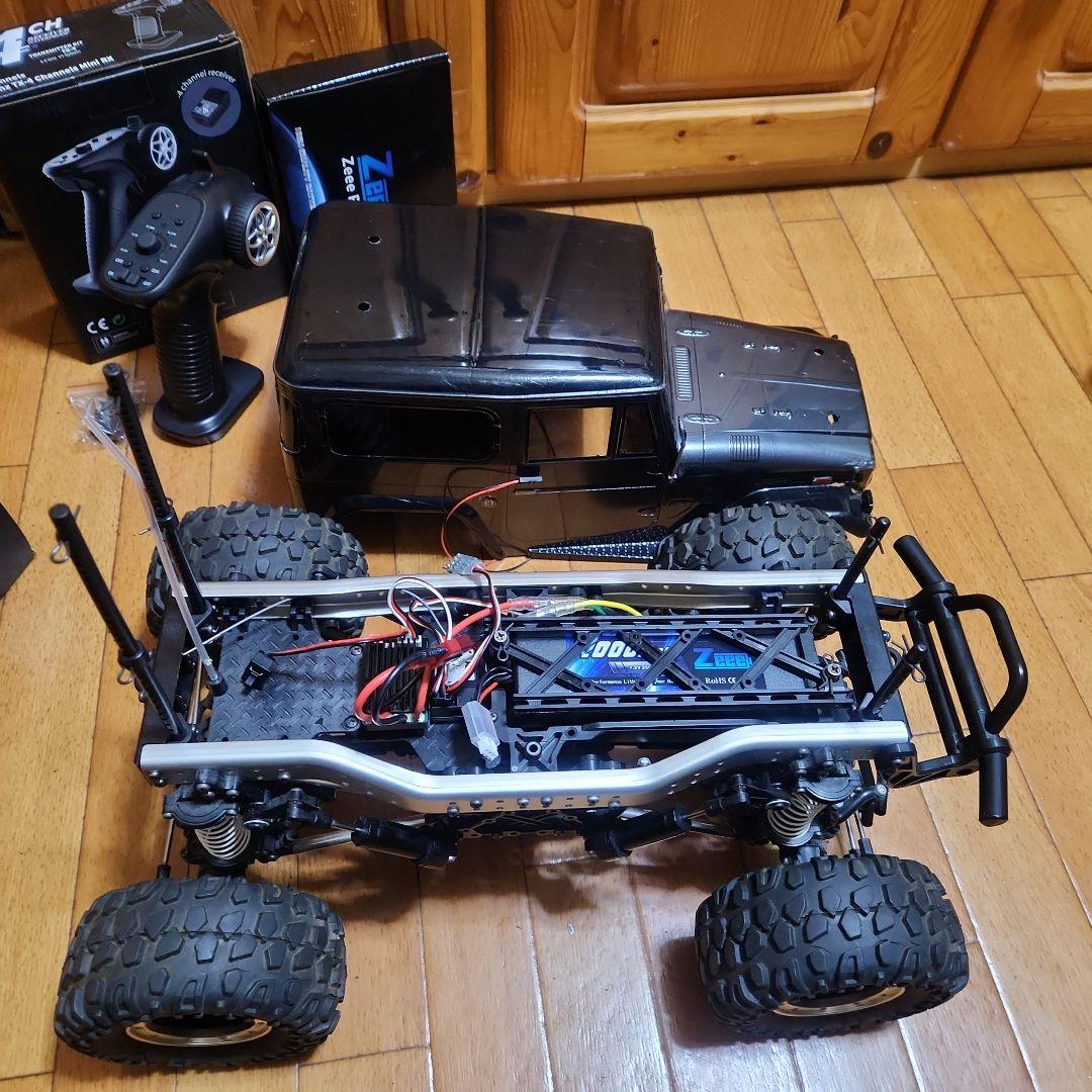 タミヤ CR-01 フルセット　黒　ランクル　　ラジコン　cc-01cc-02