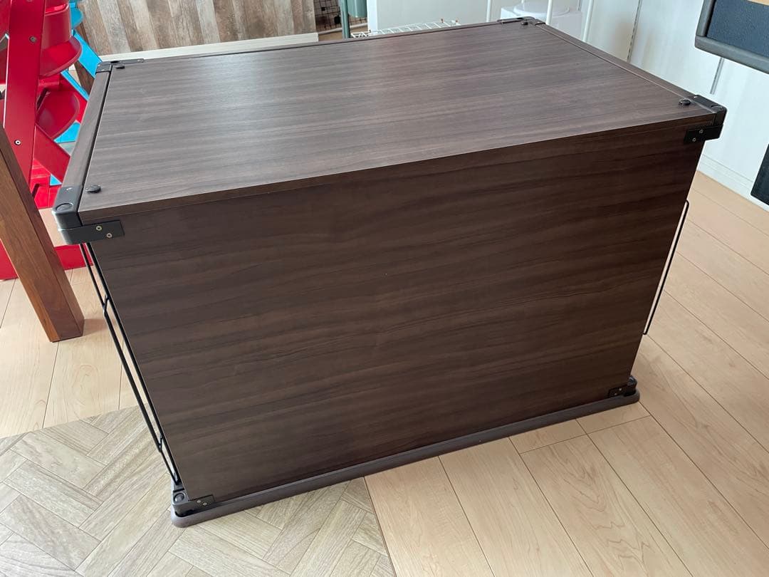 アイリスオーヤマ インテリア ウッディサークル PIWS-960 木目 ブラウン