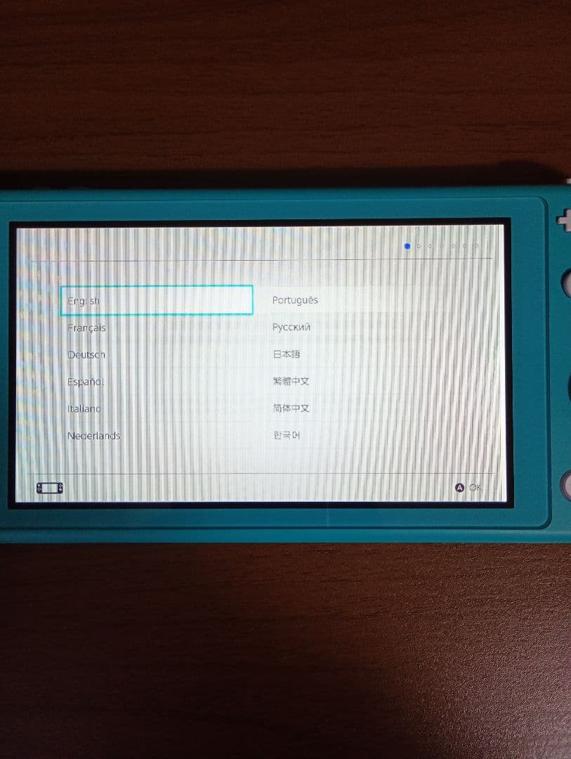 Switch Lite ターコイズ【ジャンク】 128GB microSD無し