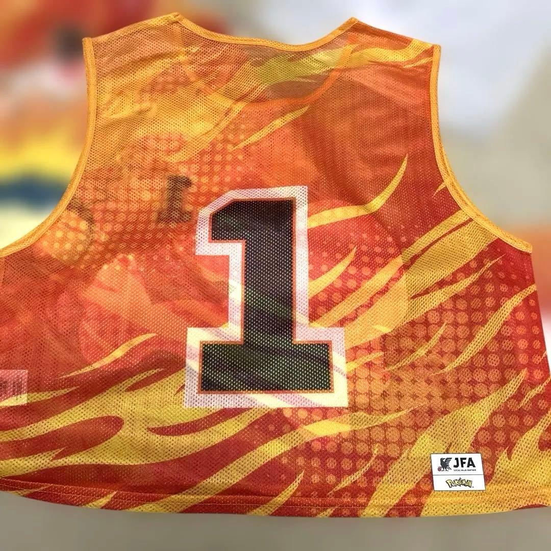未使用品　JFA ポケモン　ビブス　10枚　サッカー　ポケットモンスター