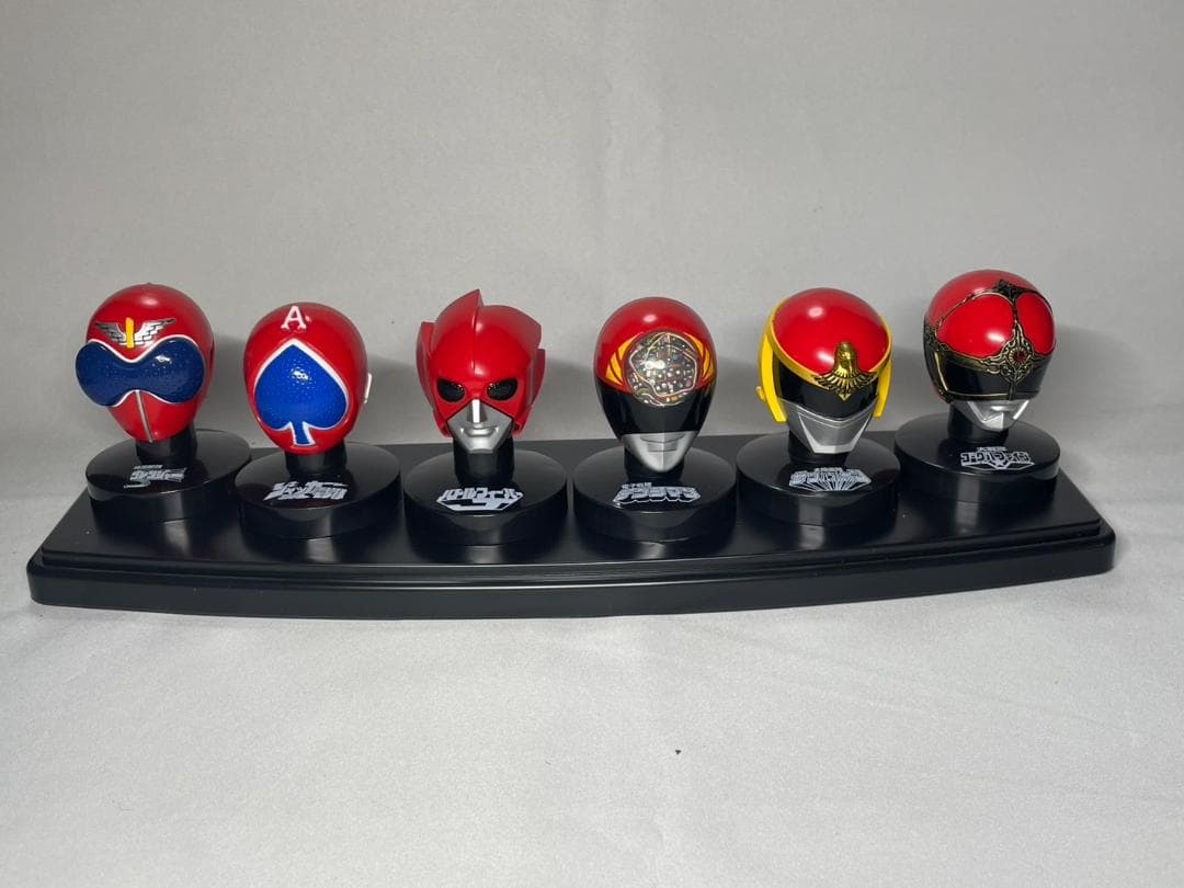 スーパー戦隊マスクコレクションⅠ 赤の伝説 １１人セット