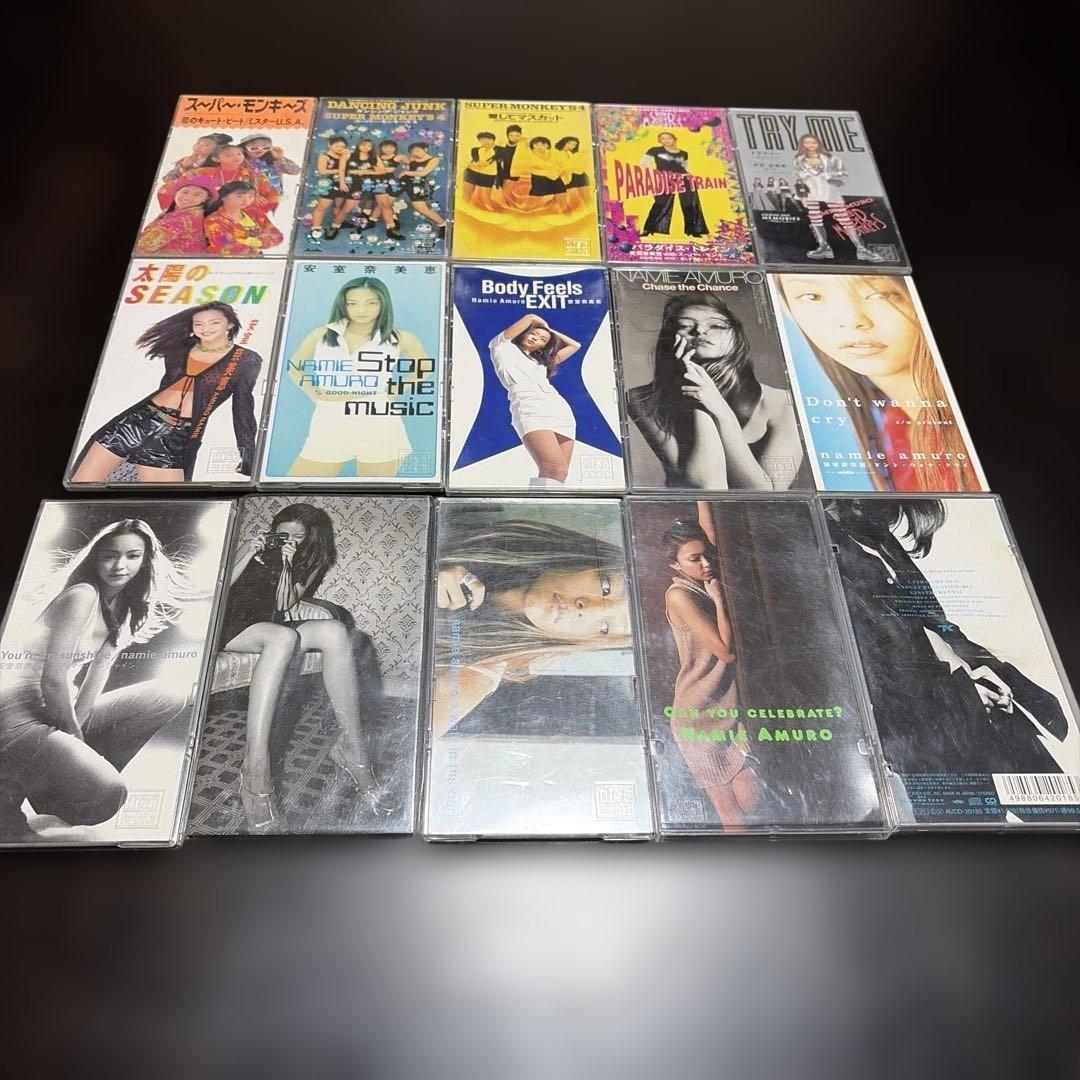 安室奈美恵 シングルCD 8cm 15枚　アルバム4枚セット 初期〜90年代