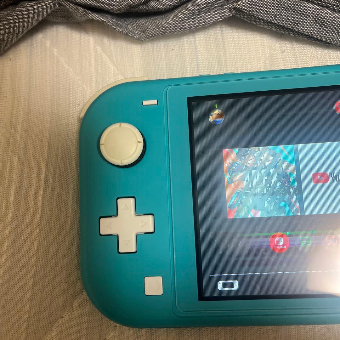 Nintendo Switch Lite ターコイズ 本体　画質わるい