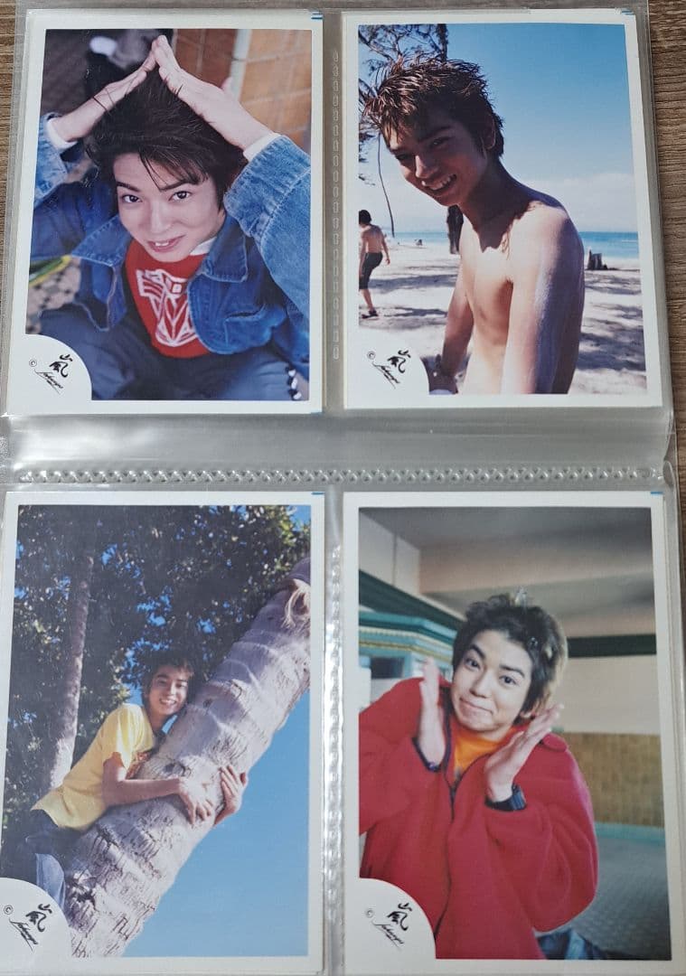 【バラ売り可】公式　嵐　2000-2001年カレンダー撮影 47枚