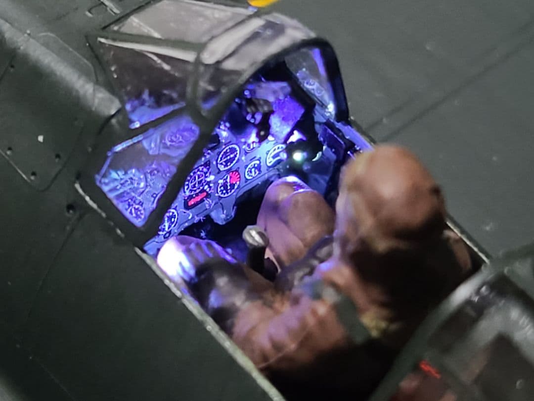 零式艦上戦闘機五二型 タミヤ1/48 LEDモデル完成品