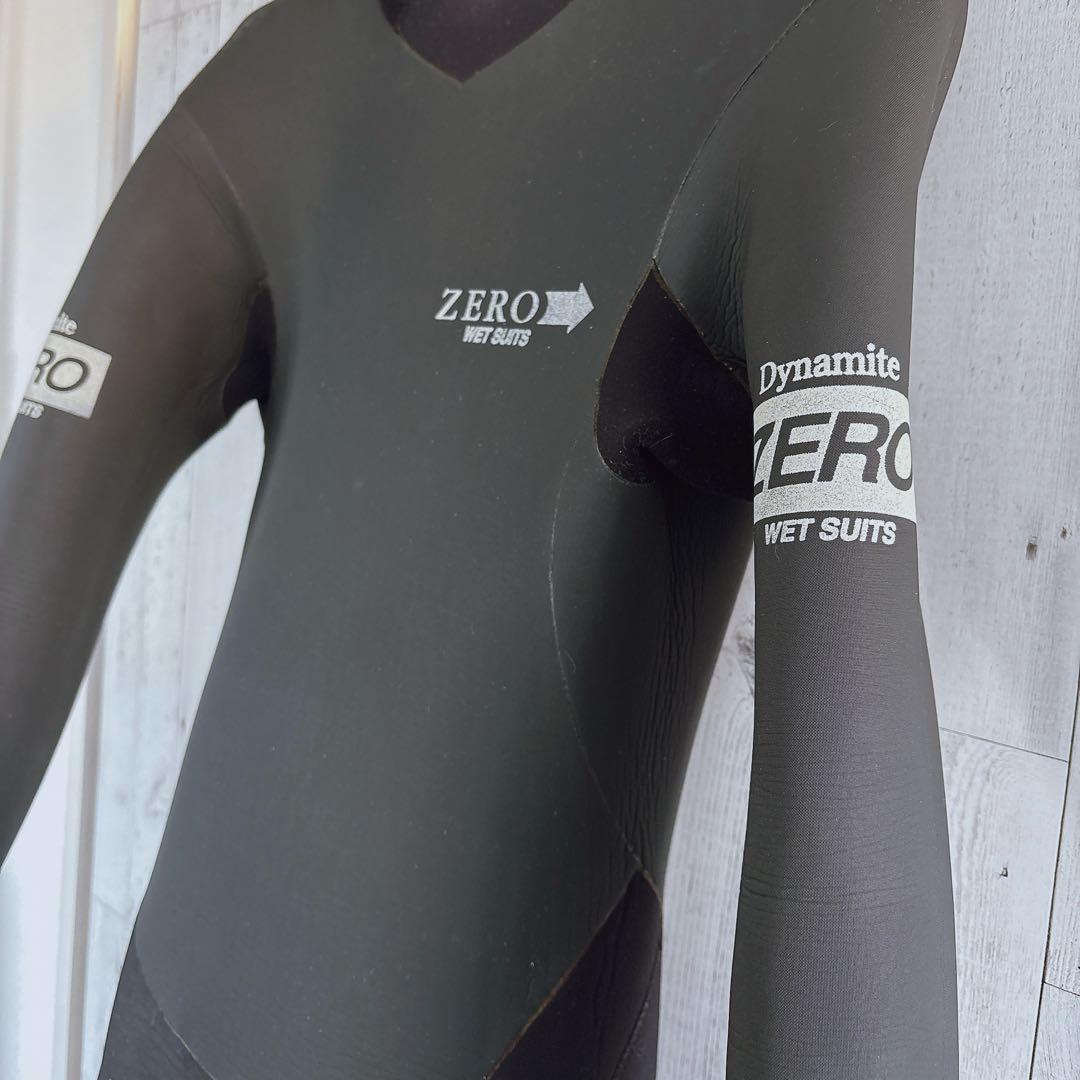 高級ブランド ZERO セミドライ ウエットスーツ フル 5/3mm 裏起毛M