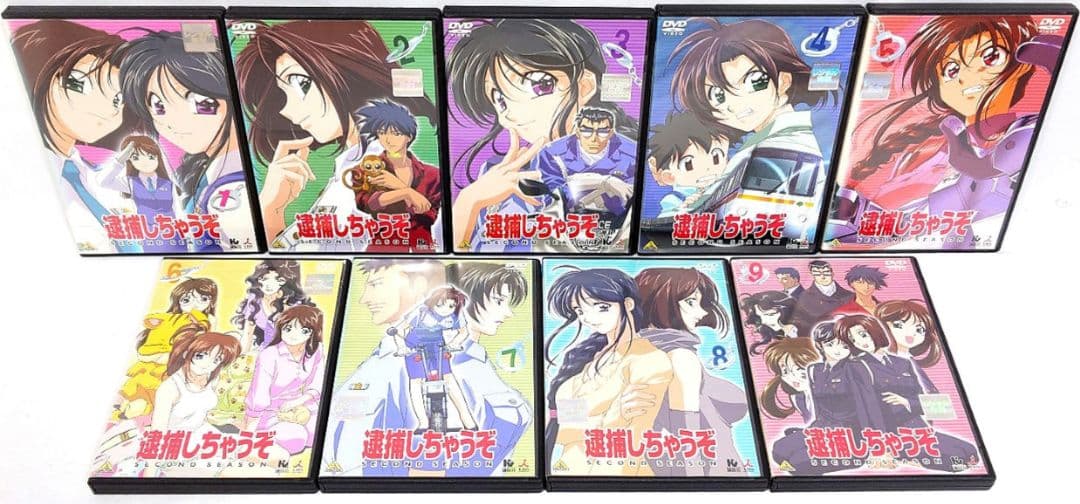 逮捕しちゃうぞ【1期+2期+フルスロットル+劇場版】DVD 全26巻 セット