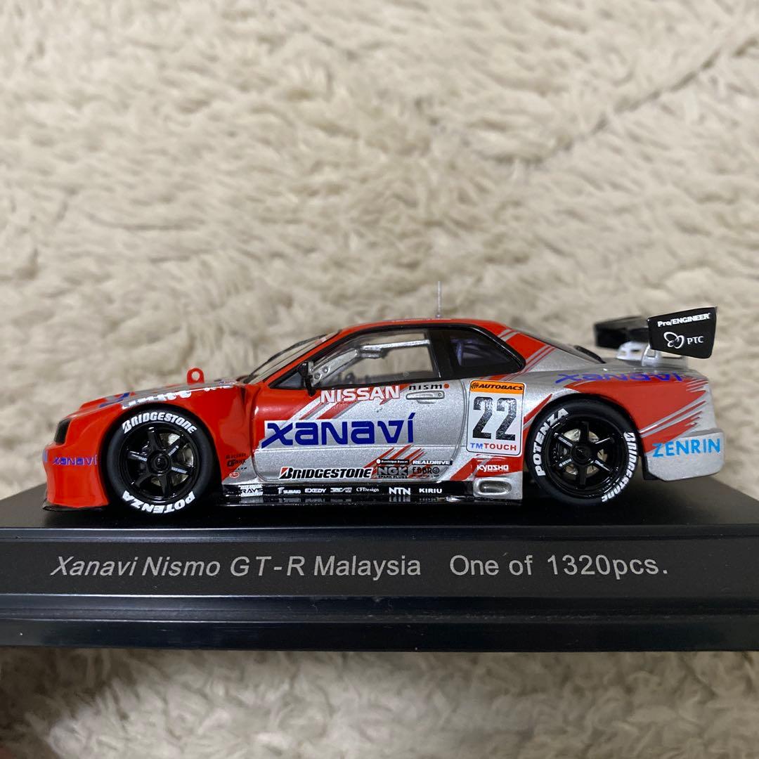 ニスモ特注　Xanavi Nismo GT-R Malaysia 1/43