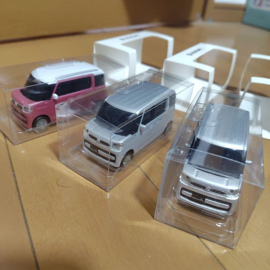 【非売品】SUZUKI SPACIA スズキ スペーシア プルバックカーセット