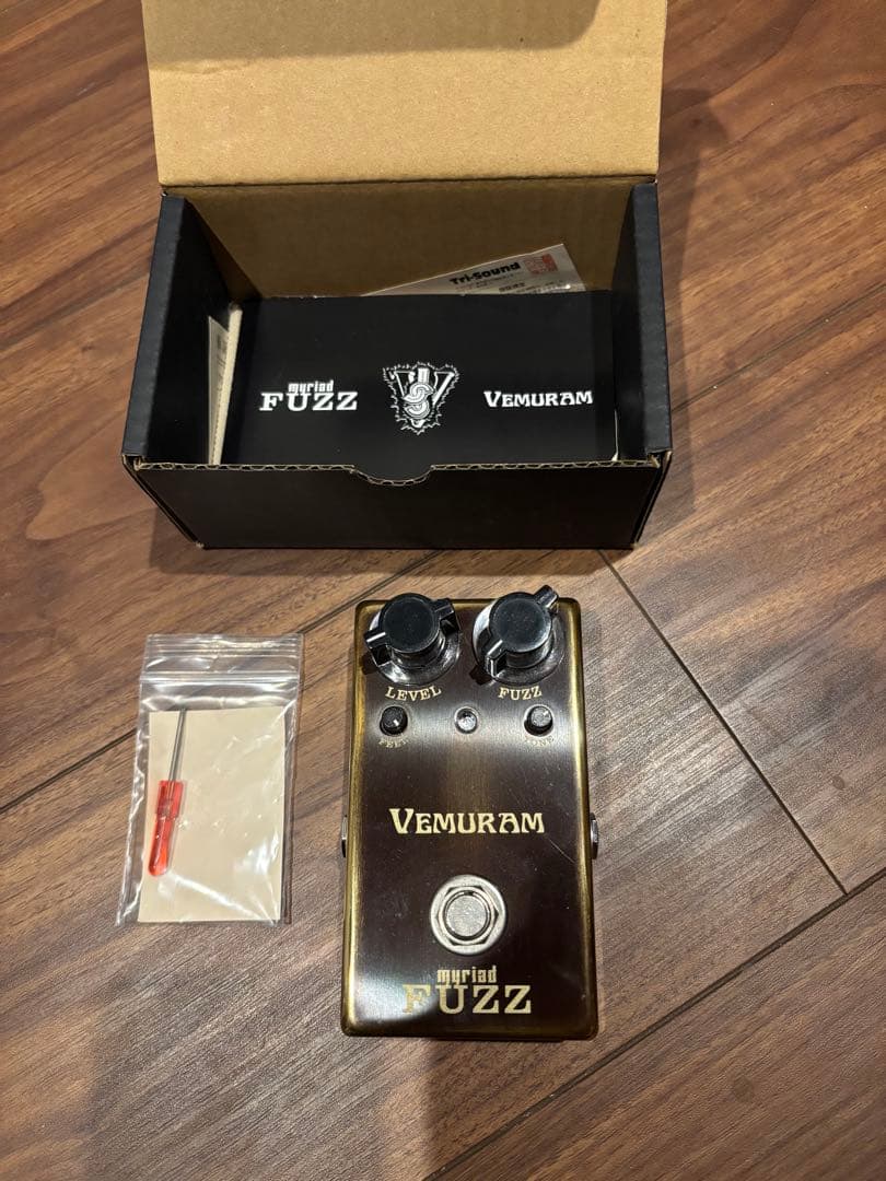 ギター Vemuram myriad FUZZ