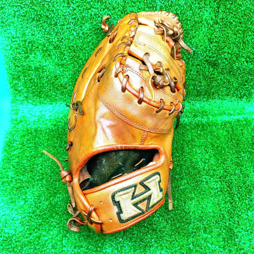 硬式グローブ ファーストミット　ハイゴールド