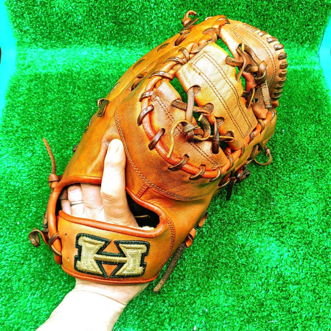 硬式グローブ ファーストミット　ハイゴールド