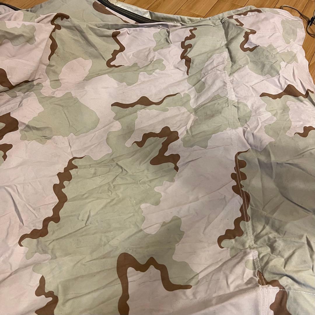 ダッチアーミーテント デジタルカモ柄専用タープ付き 軍幕、タープ、、軍物放出