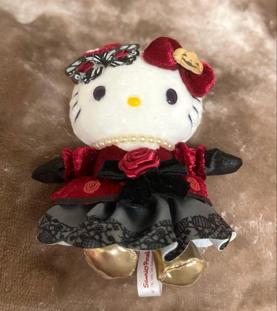 激レア☆ハローキティ ピューロランド限定 マスカレード キーホルダー ぬいぐるみ