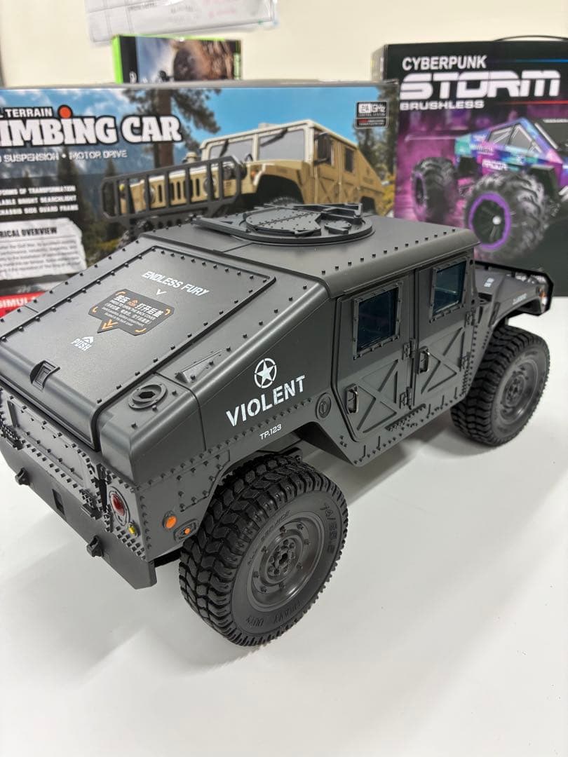 戦車 大型 ラジコン オフロード ミリタリー RCかー 人気 34cm 4WD