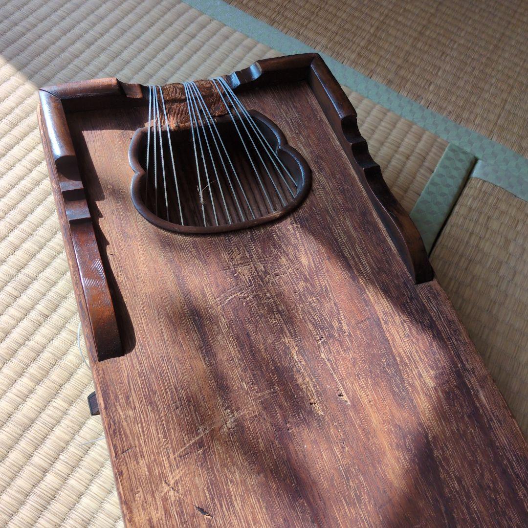 ②最終値下げ 超特価セール★生田流 師範代使用品★十三絃 お琴 箏 琴 和楽器