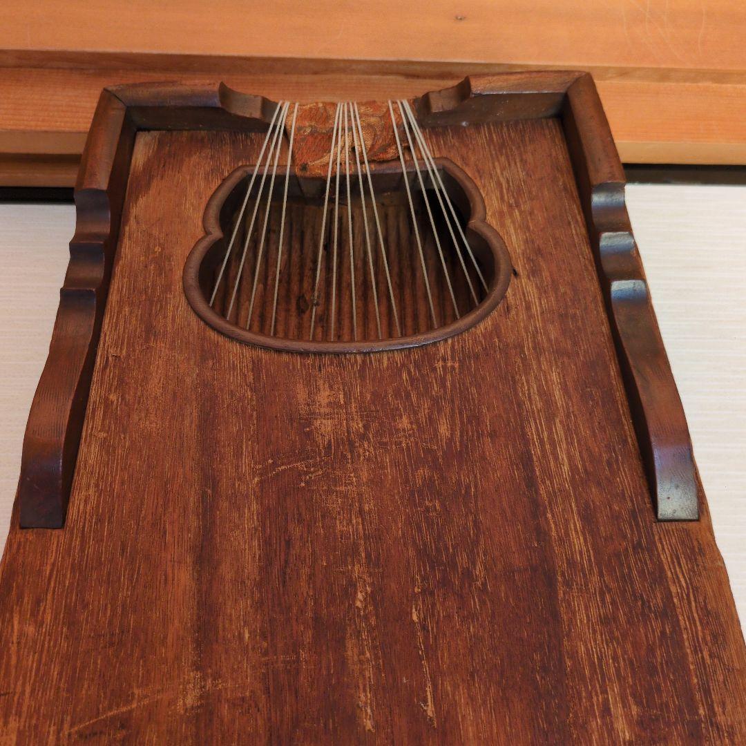 ②最終値下げ 超特価セール★生田流 師範代使用品★十三絃 お琴 箏 琴 和楽器