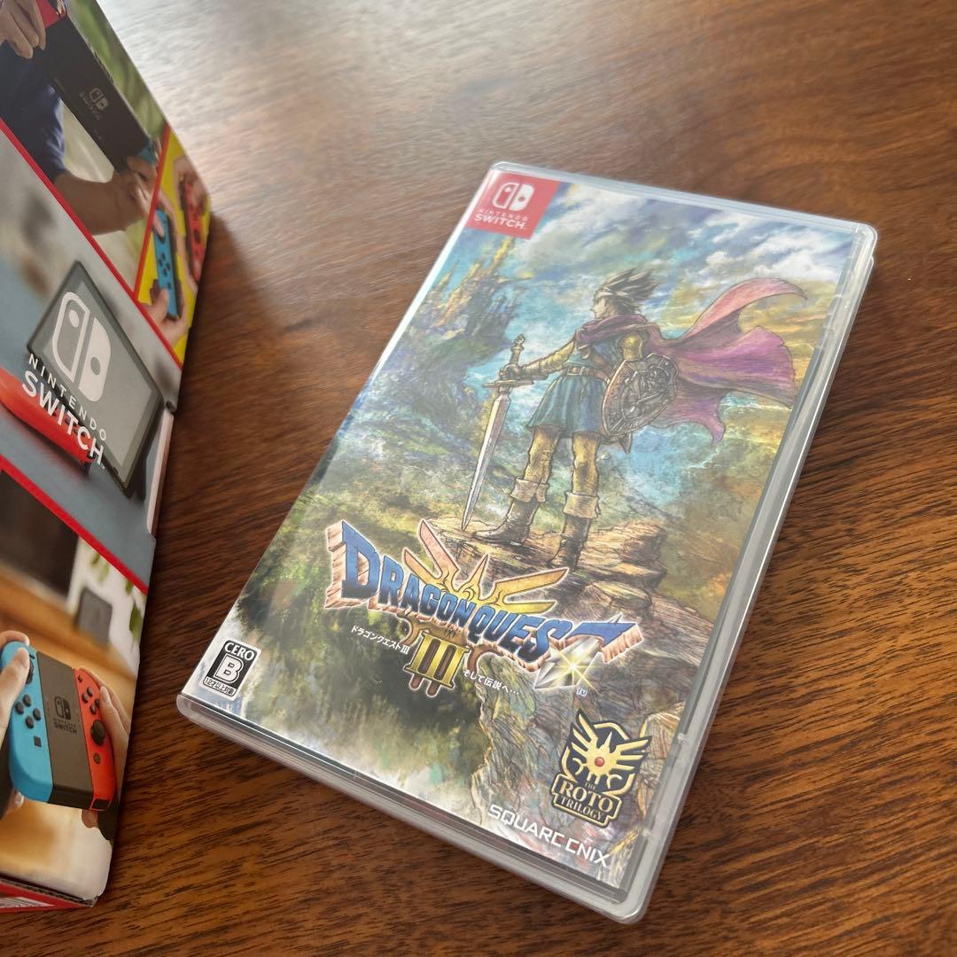 【新品、未使用】Nintendo Switch 本体 　ドラゴンクエスト3
