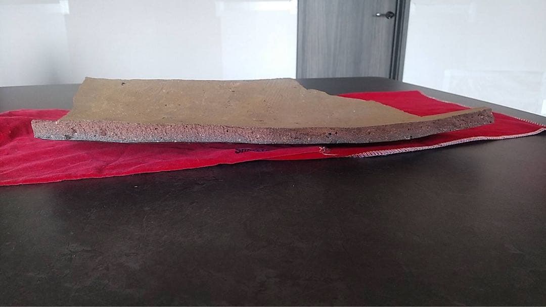 古備前　大甕　古陶　室町時代　酒器　陶板　残欠　伝世品　茶器　花器　茶道具　陶片