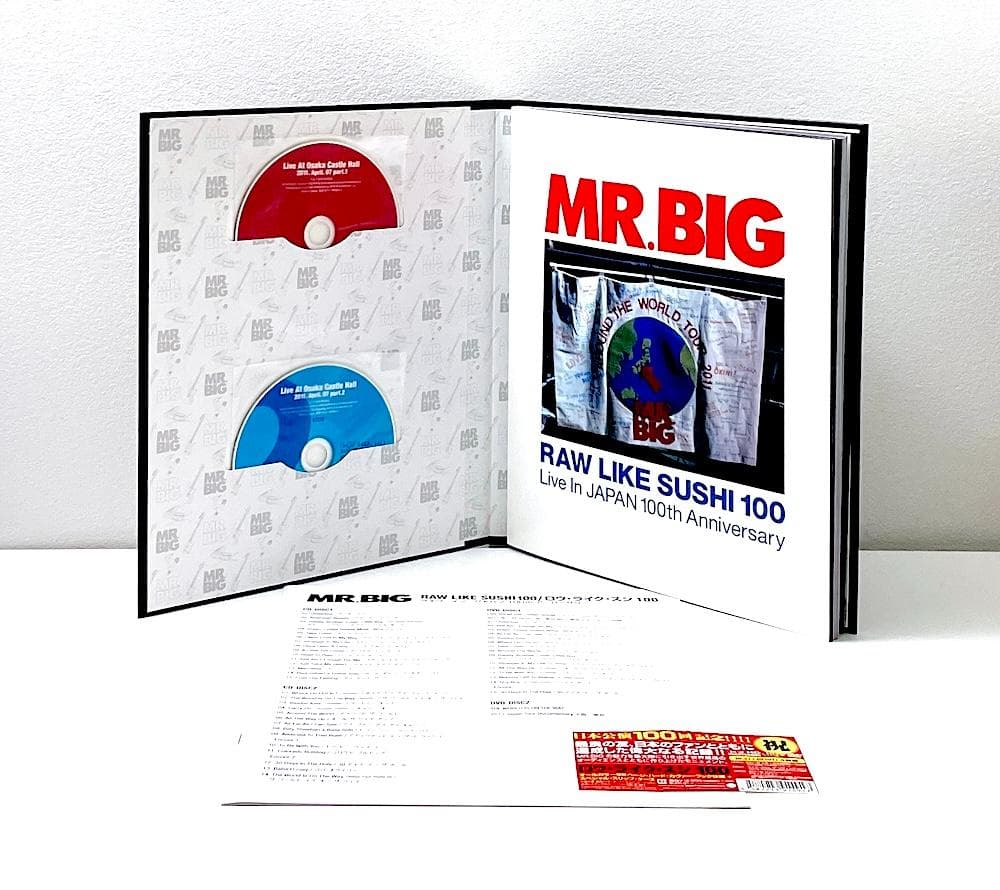 廃盤 MR.BIG ロウ・ライク・スシ RAW LIKE SUSHI 100