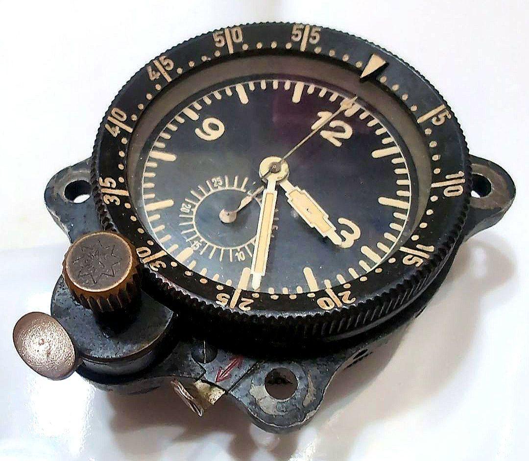 ドイツ空軍　航空　計器　時計