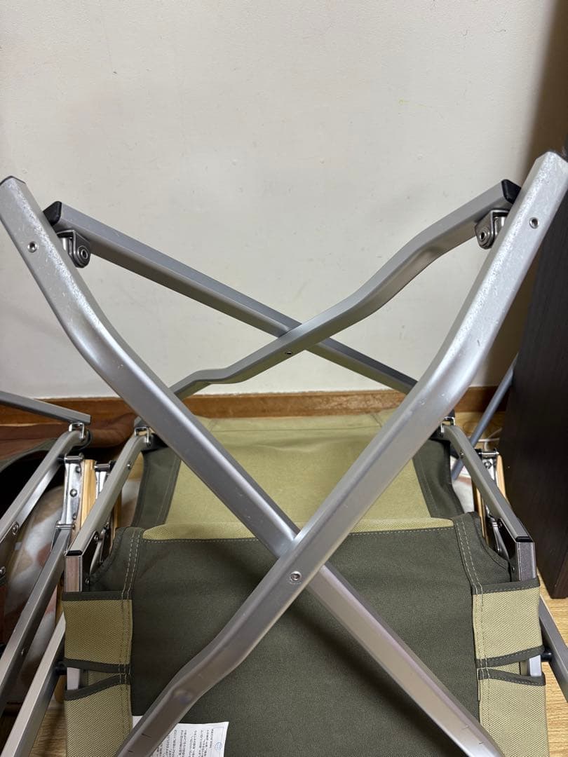 スノーピーク　ローチェア30（ブラウン・カーキ）