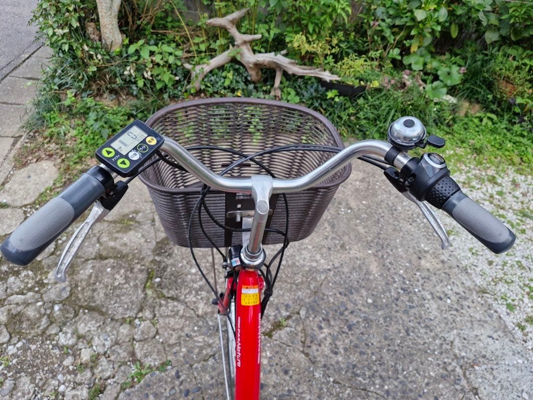 お値下げ！ヤマハ 電動アシスト自転車 赤 pass natura