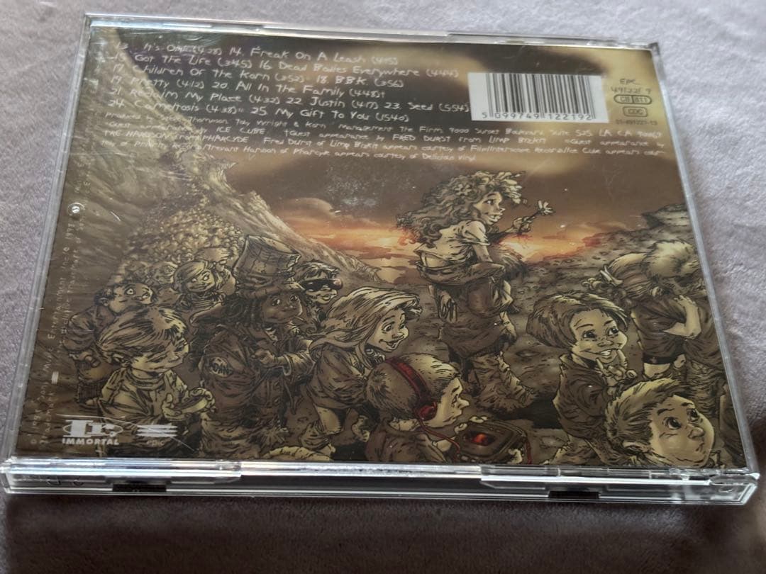 レア　Korn サイン　限定CD コーン Follow the Leader