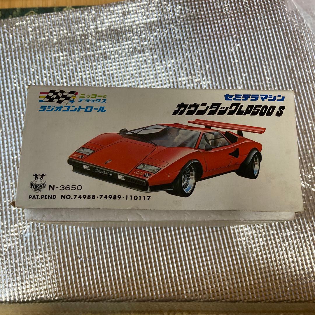 ニッコーのデラックスラジオコントロールカウンタックＬＰ500Ｓ当時物レア