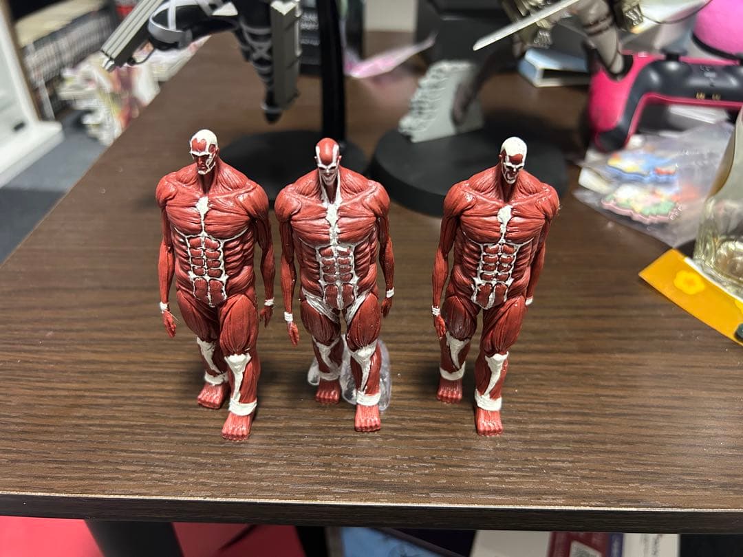 進撃の巨人一番くじ　ラストワン　終尾の巨人地ならし巨人リペイント51体