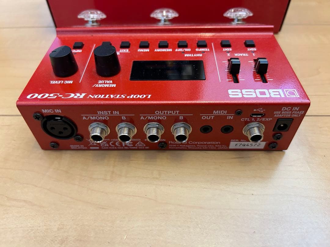 Boss Loop Station RC-500 ルーパー ボス RC500