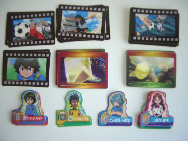 ♯Hov26Bzイナズマイレブン爆熱ステッカーコレクション全5種
