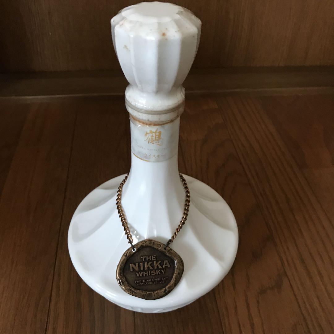 ニッカウイスキー鶴箱付きノリタケ製陶磁器未開封