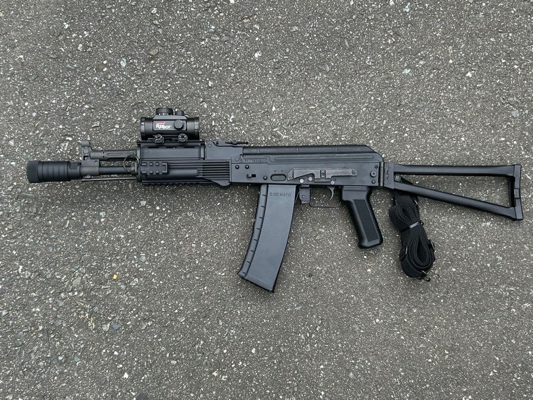 東京マルイ 次世代電動ガン AK 102 ドットサイト&スリング付 作動良好