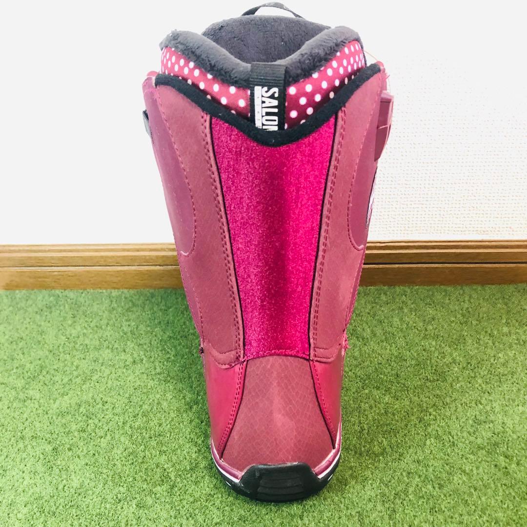 【美品】SALOMONスノボブーツ　サロモン　レディース