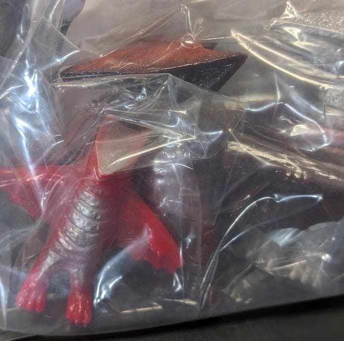 ギャオス４点セット（日東復刻・スラッシュカンパニー）ソフビフィギュア未開封