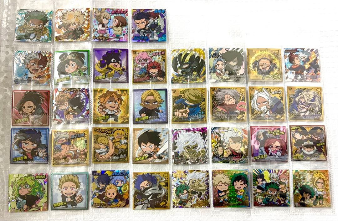 僕のヒーローアカデミア ヒロアカ ウルトラシールウエハース5 全種コンプ36枚②