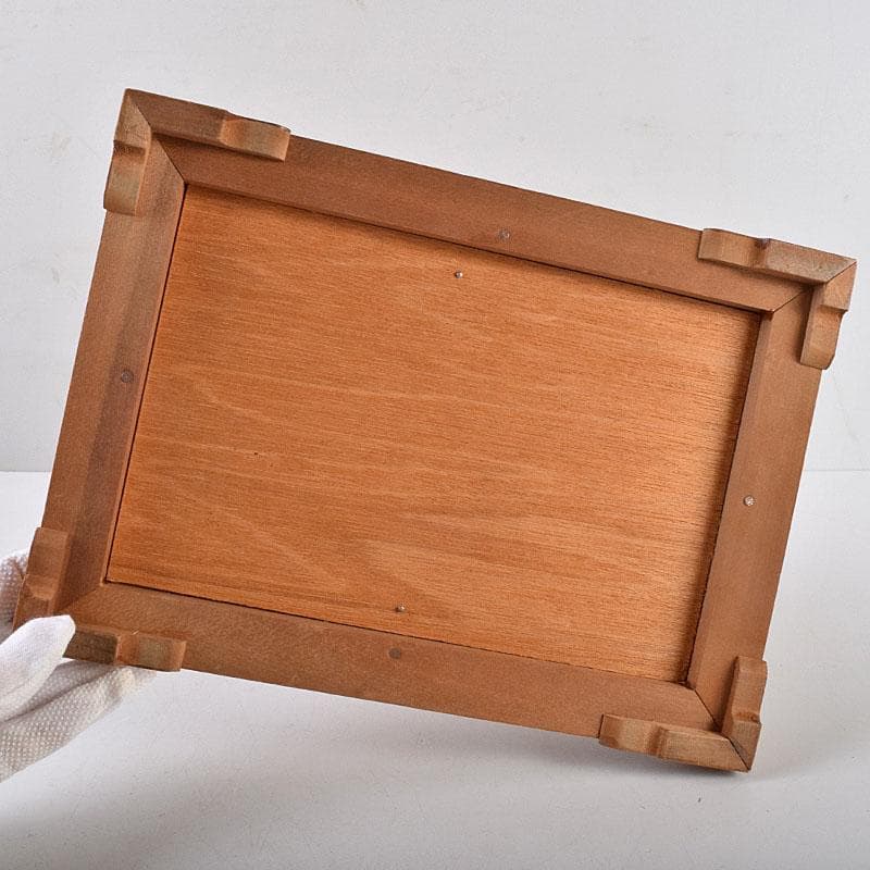 豊秀作　銀製　宝船　置物　ガラスケース　D　R9193B