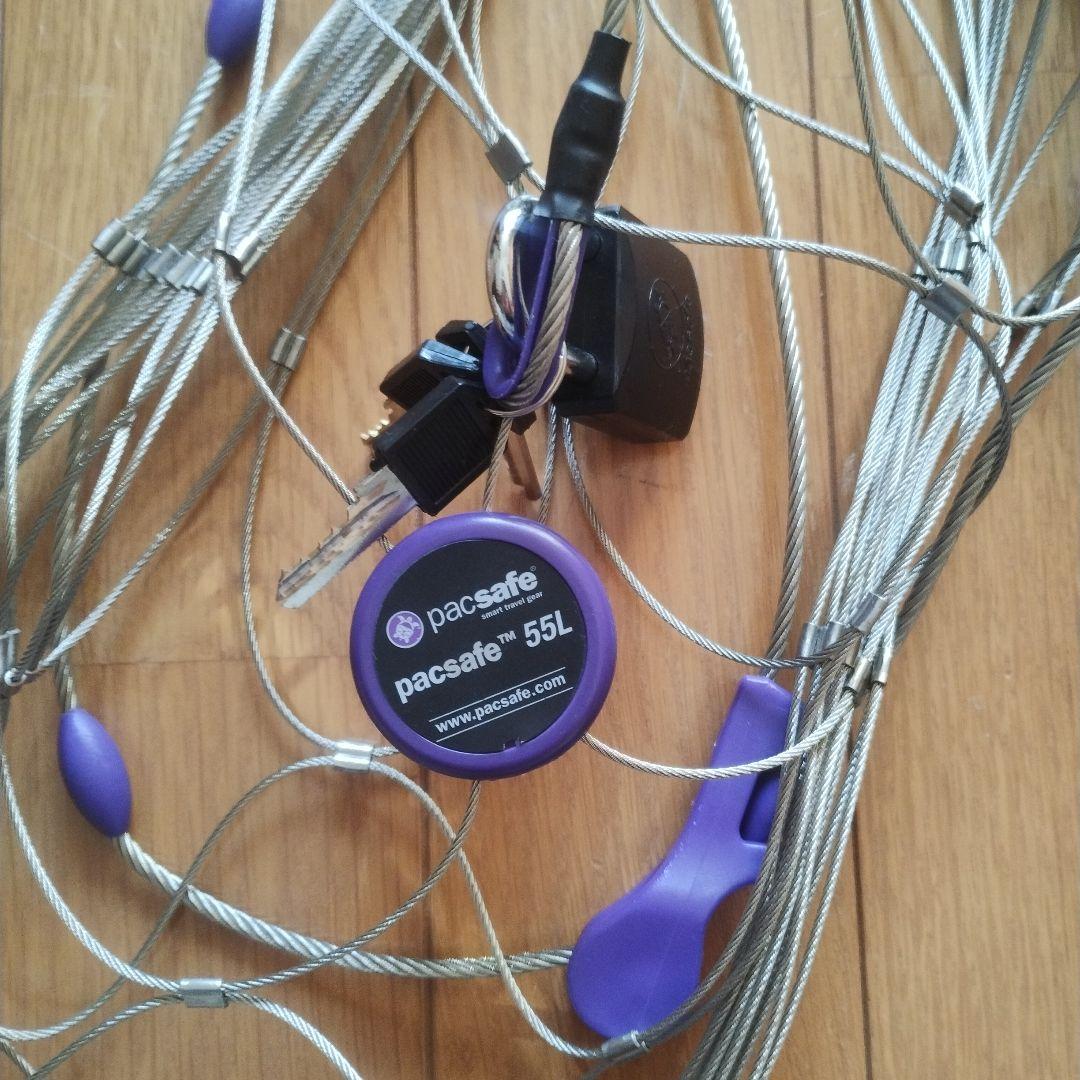 pacsafe 盗難防止バックパック・プロテクター55L