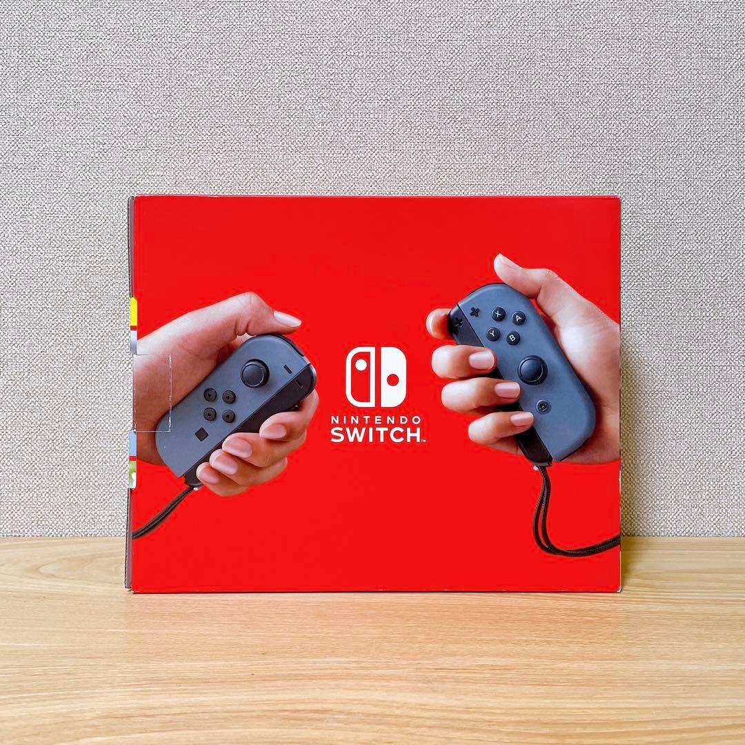 【未使用に近い】バッテリー強化版 Nintendo Switch 本体 グレー