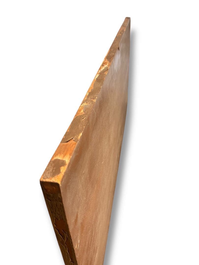 Michi Sgorbigno /木製アートパネル 中世風人物画 1970年代