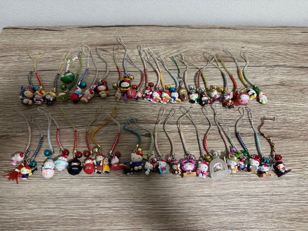 サンリオ ご当地キティ 都道府県限定 ストラップ ボールペン シャーペン セット