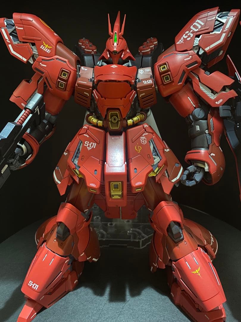 MG 1/100 MSN-04 サザビーVer.ka 塗装済 完成品