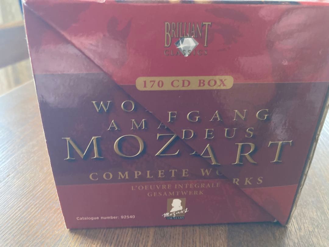 モーツァルト 完全作品集 170CD