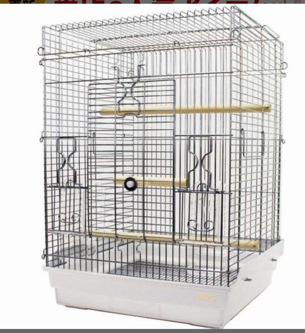 HOEI ホーエイ 大型手のりケージ「４６５パラキート」　鳥かご　専用カバー付き