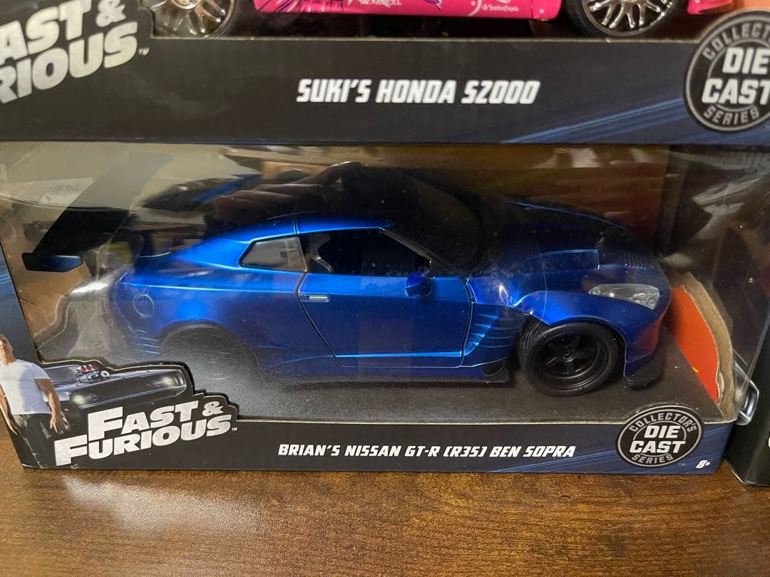 ミニカー Fast And Furious Die cast Series , 7 set