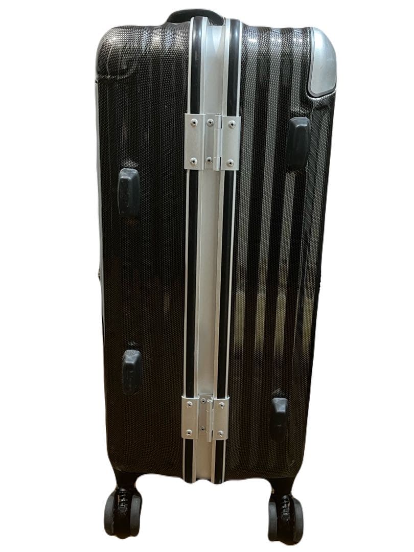 スーツケース 59L フレームタイプABS＋ポリカーポネイト 大容量 鍵2本付き