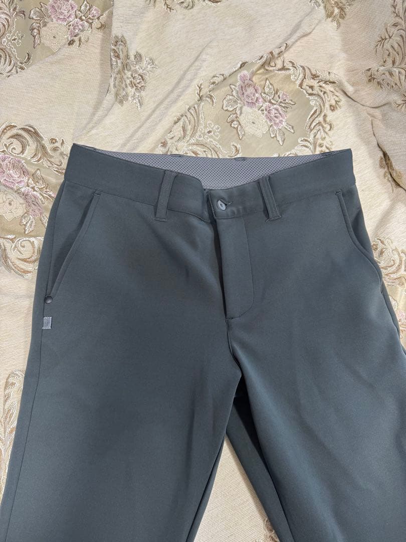 ブリーフィング 3D LOGO SLIM PANTS　スリムパンツ Mグレー美品